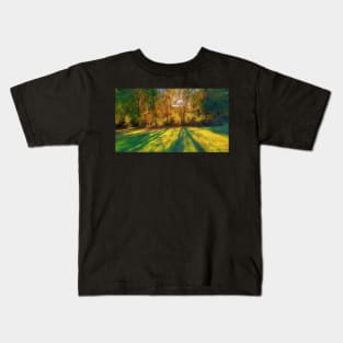 Mystical Fall Trees Kids T-Shirt